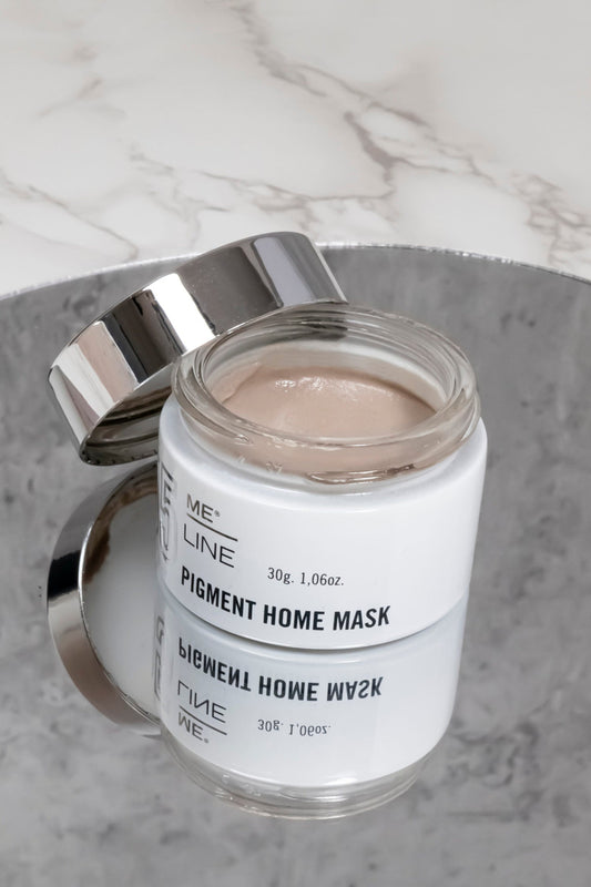 meline mask för hemmabruk mot ojämn hudton