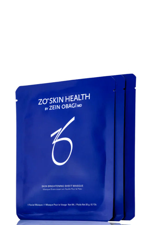 zoskinhealth brightening sheet mask för hemmabruk