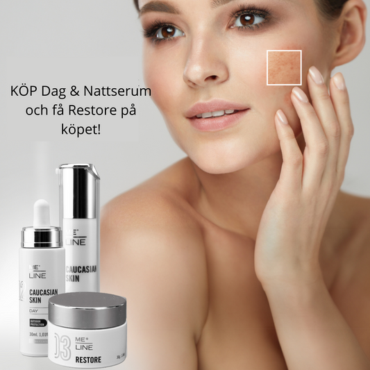 Meline Caucasian Skin Day - Dagserum