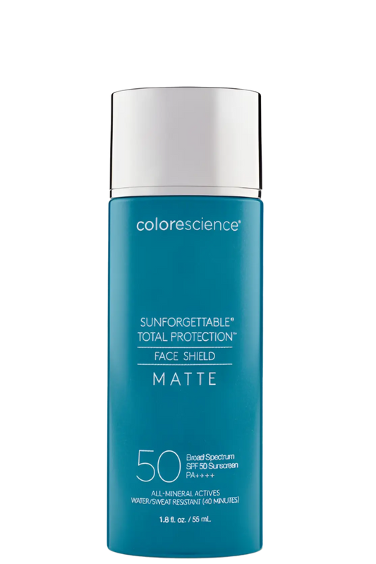 colore science total protection face shield matte spf 50