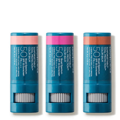 colorescience total protection color balm spf50 makeup