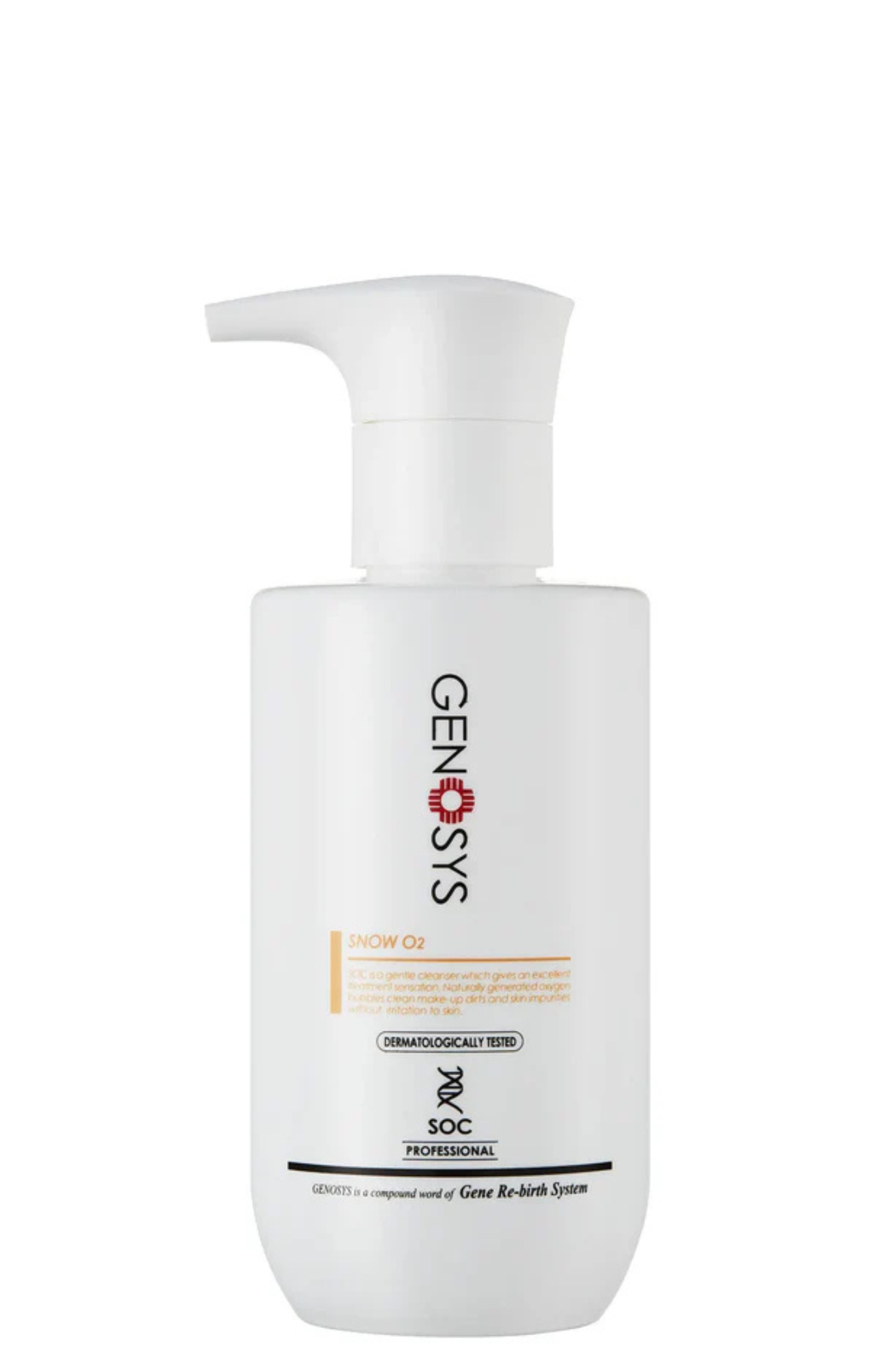 genosys snow o2 cleanser