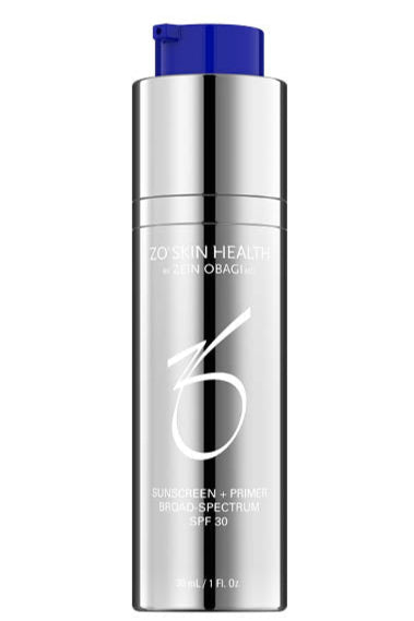 zoskinhealth sunscreen och primer används under make up